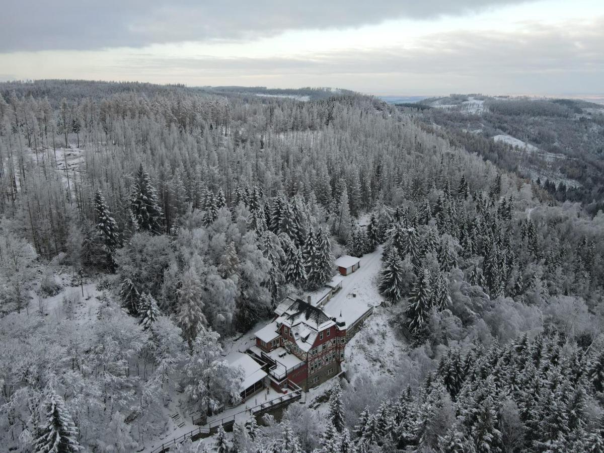Waldgasthaus & Berghotel Steinerne Renne แวร์นิกโกโรเดอ ภายนอก รูปภาพ