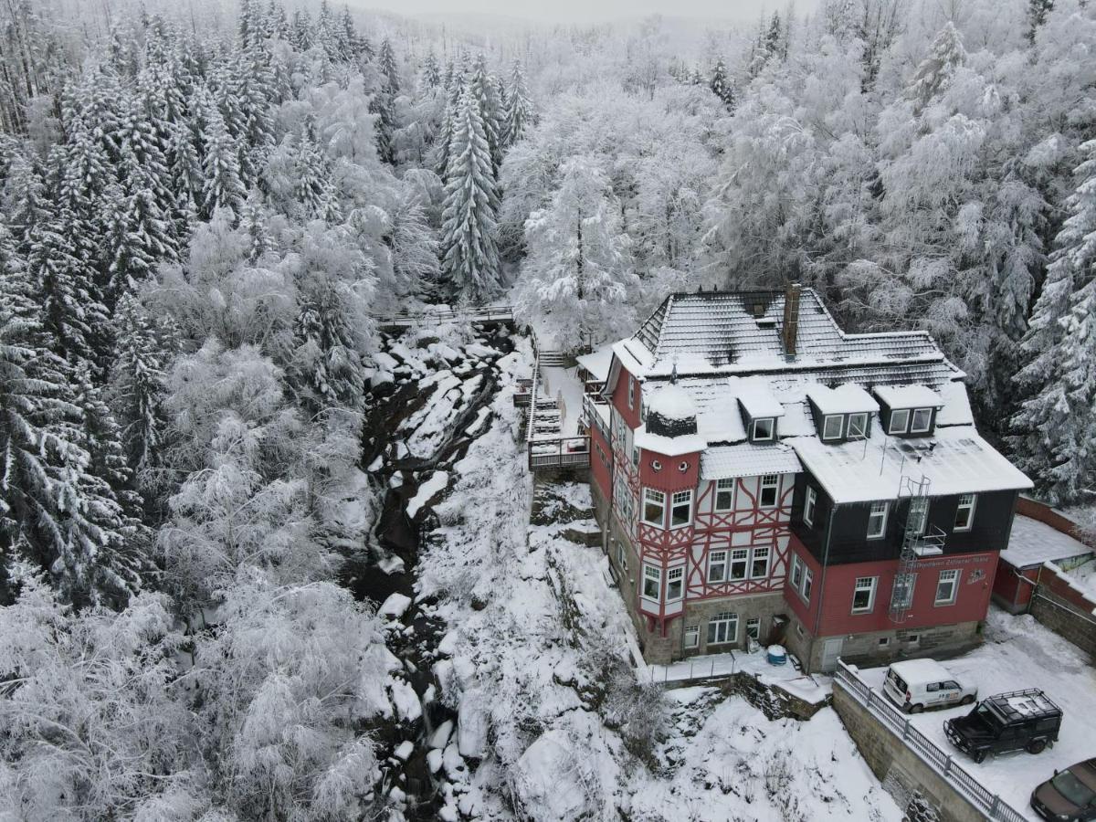 Waldgasthaus & Berghotel Steinerne Renne แวร์นิกโกโรเดอ ภายนอก รูปภาพ