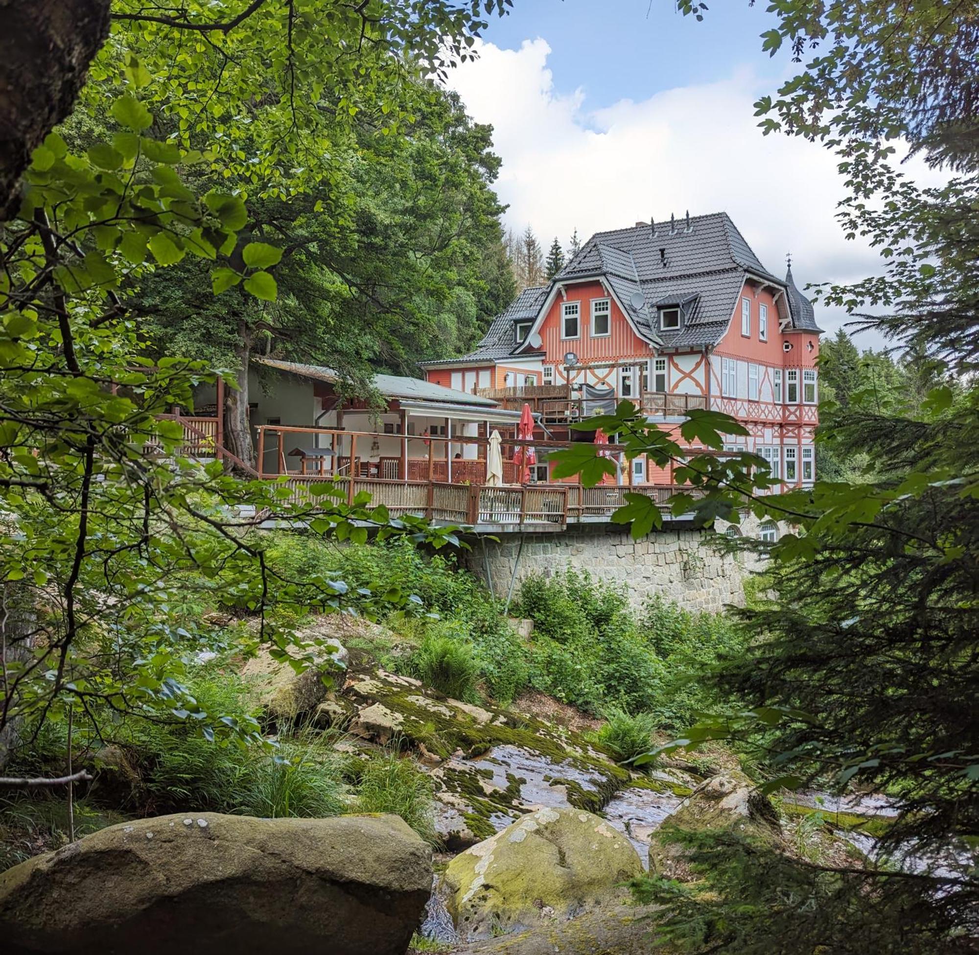 Waldgasthaus & Berghotel Steinerne Renne แวร์นิกโกโรเดอ ภายนอก รูปภาพ
